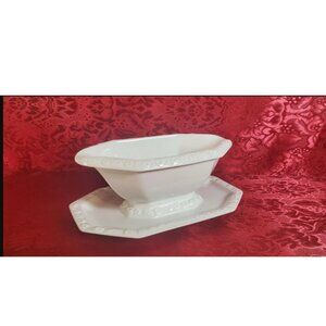 Rosenthal Large Gravy Boat with fixed drip tray - Germany